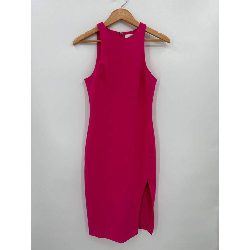 Likely Fuchsia Pink Sleeveless sheath dress Size 4 Gorgeous Dress